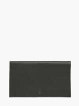 Porte-chquier Madras Cuir Etrier Noir madras EMAD905
