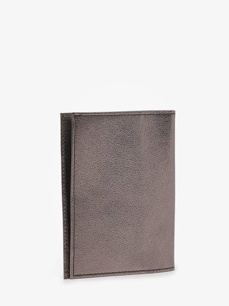 Etui Passeport Etincelle IrisÃ©e Cuir Etrier Rose etincelle irisee EETI025 vue secondaire 2